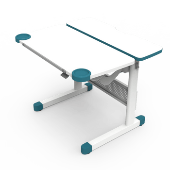 M27 Morandi Pink Ergonomic Kids Desk